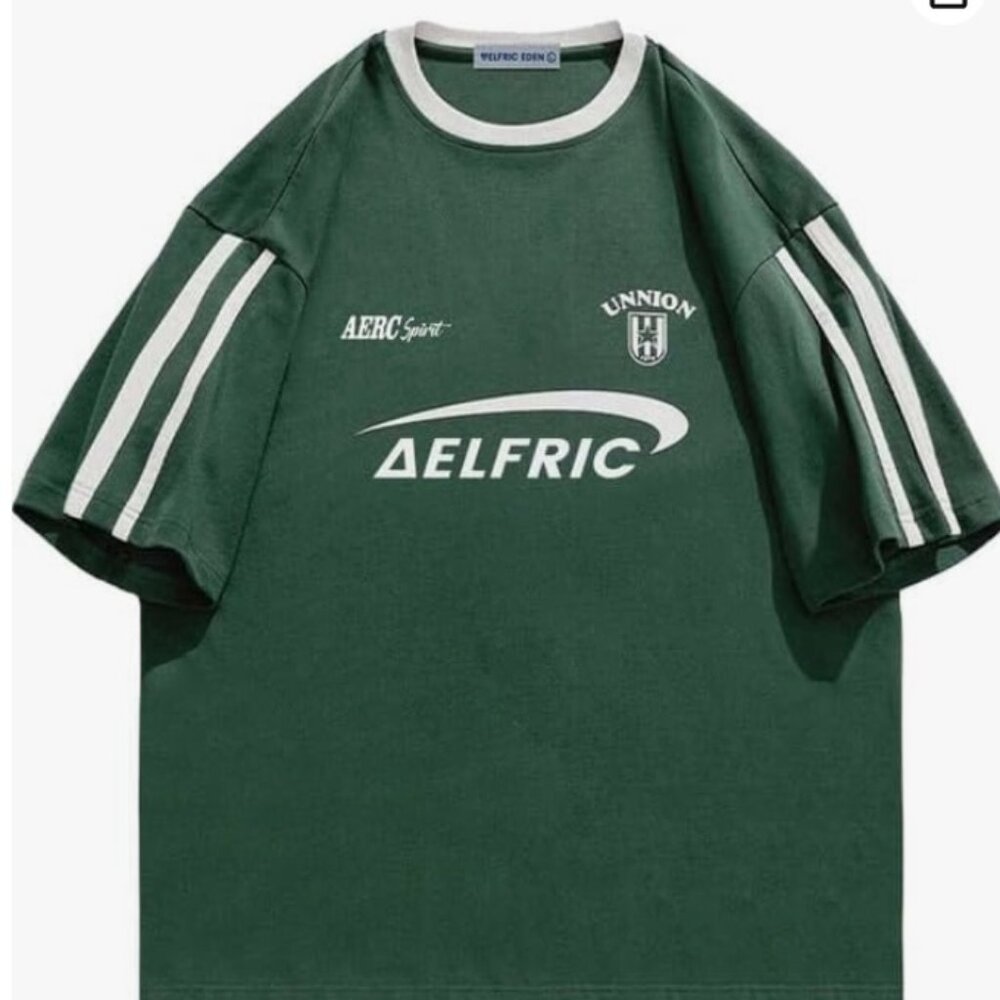 Aelfric Eden Men Unisex Vintage T-Shirt UK Oversized Graphic Tees Sz XL NWOT